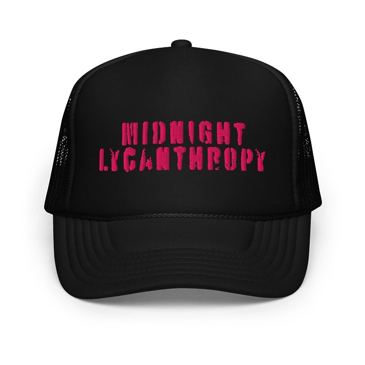 Midnight Lycanthropy Trucker Hat product image (1)