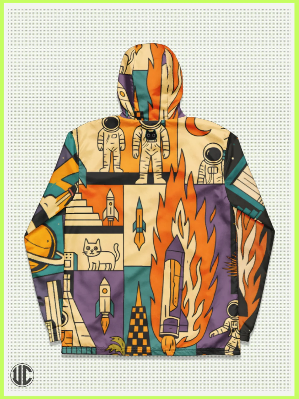 Strange Fiction Retro Futurist - Windbreaker product image (2)