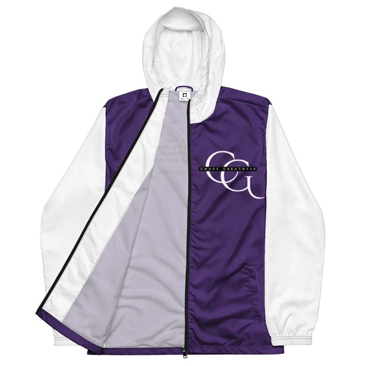 CG Purple Windbreaker White Sleeves product image (2)