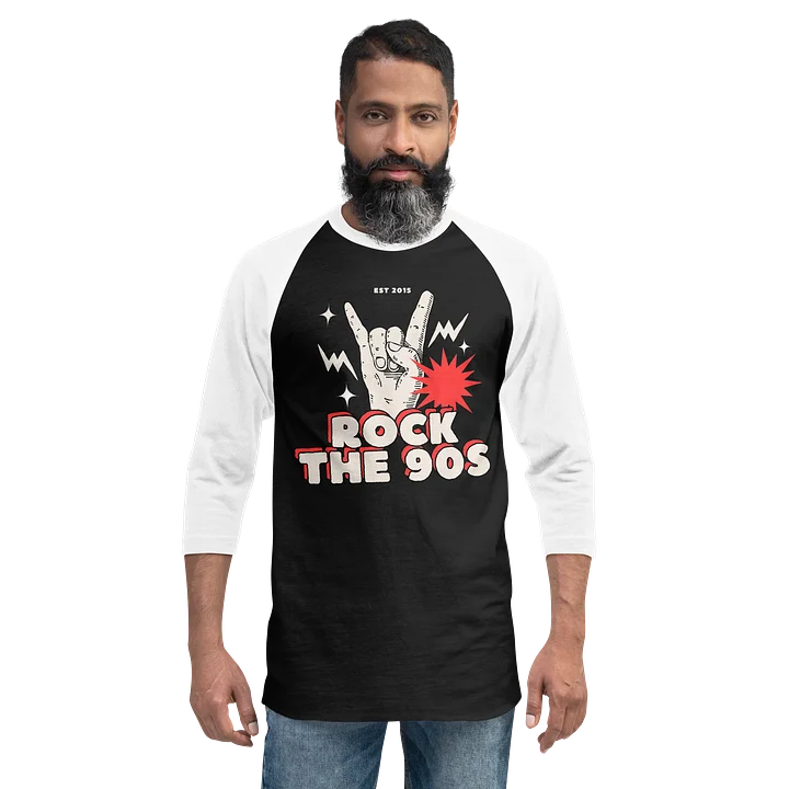 ROCK THE 90'S "baseball tee" product image (2)