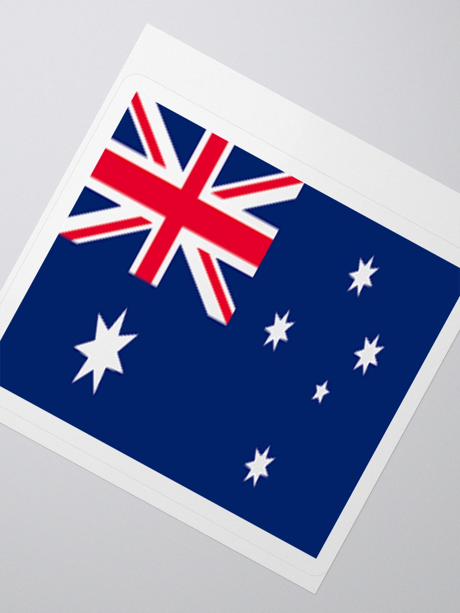 Exclusive Australia Flag Kiss-Cut Stickers - High-Quality Vinyl, Multiple Sizes product image (4)
