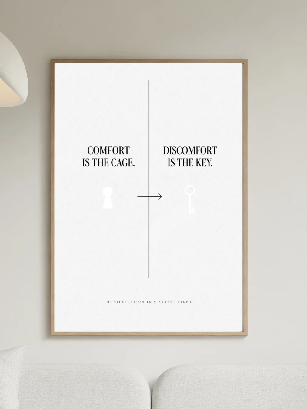 Manifestation Is a Street Fight – Minimalist Printable Wall Art Bundle product image (6)