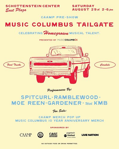 Next week is looking loaded. @music_columbus is presenting a free tailgate party for the massive hometown show of @caamp. #ca...