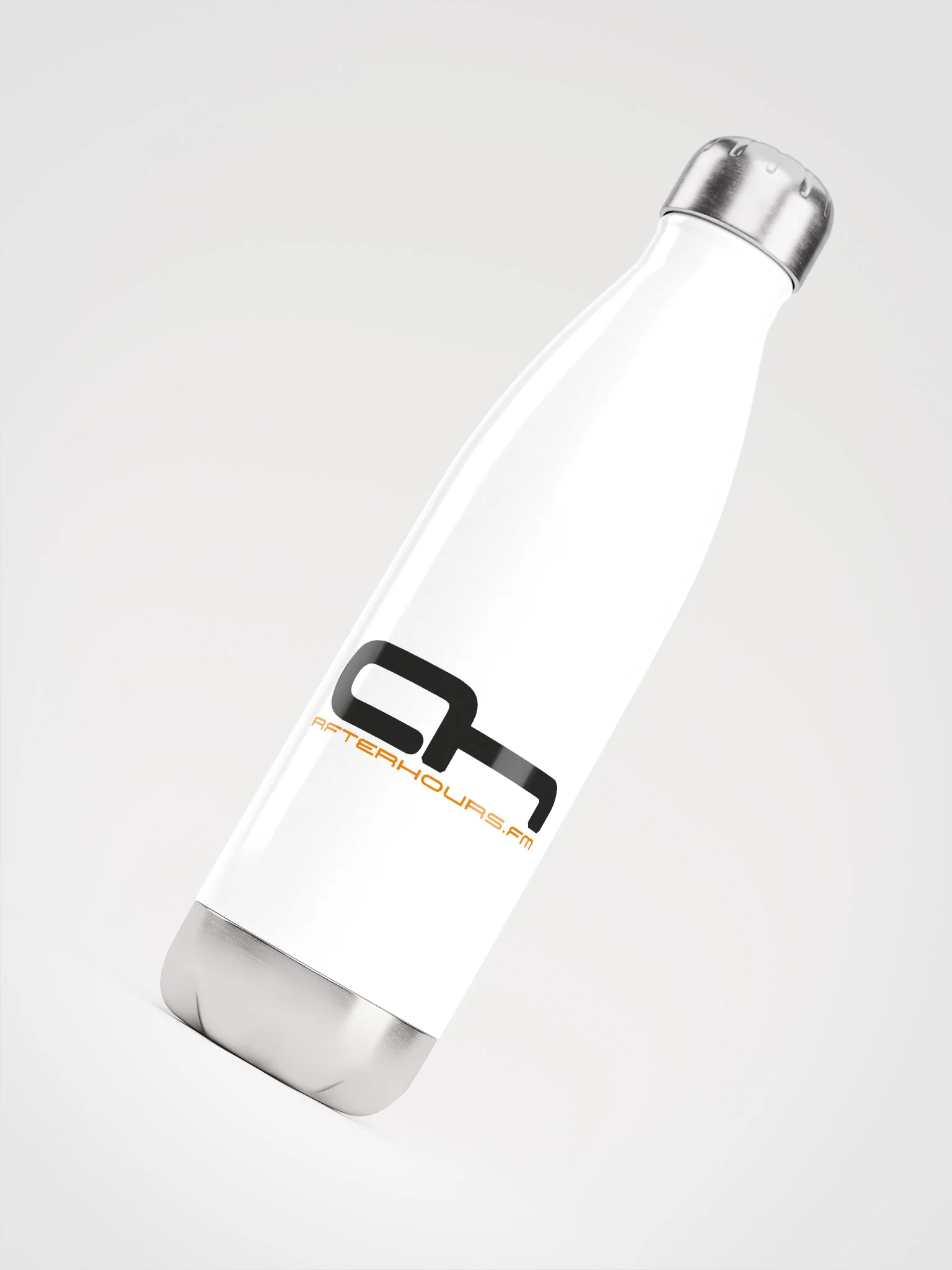 White Stainless Steel Water Bottle product image (4)