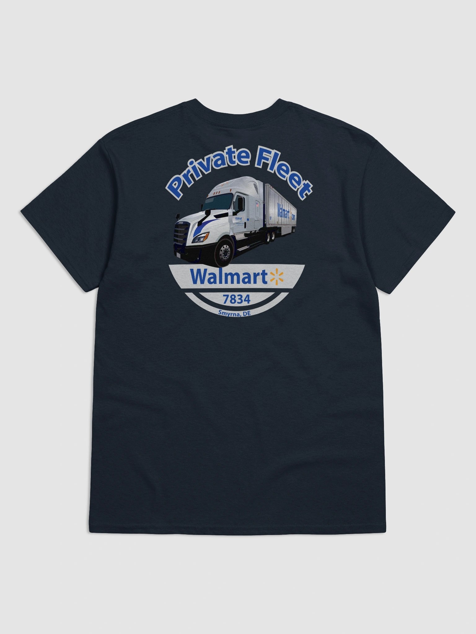 7834 Smyrna Walmart Private Fleet tshirt product image (1)