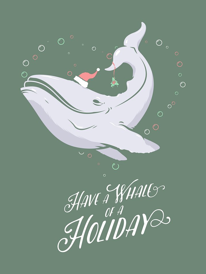 Whale Holiday Sweatshirt product image (8)