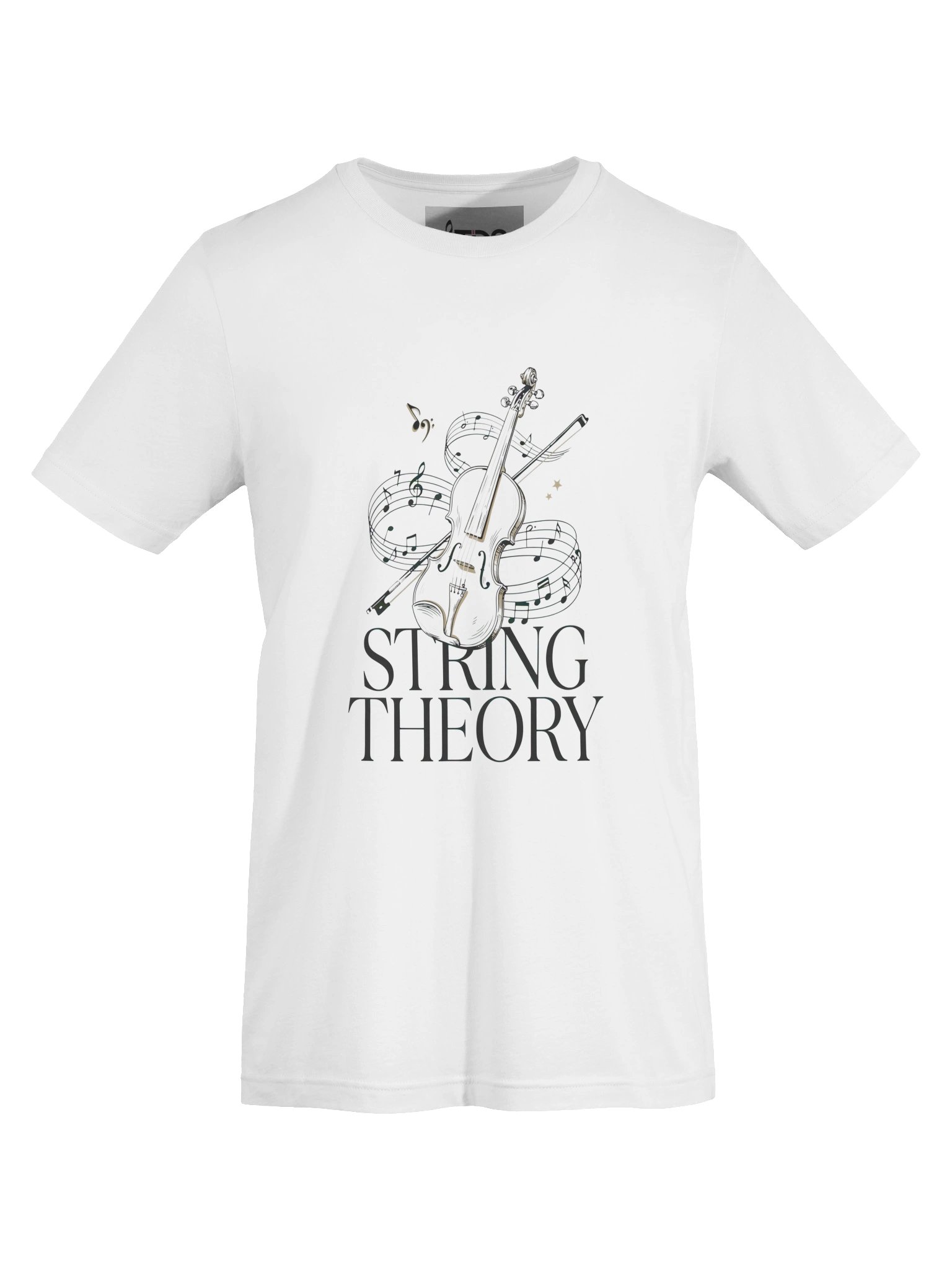 Enchanting Violin Sparkle Graphic Tee product image (22)