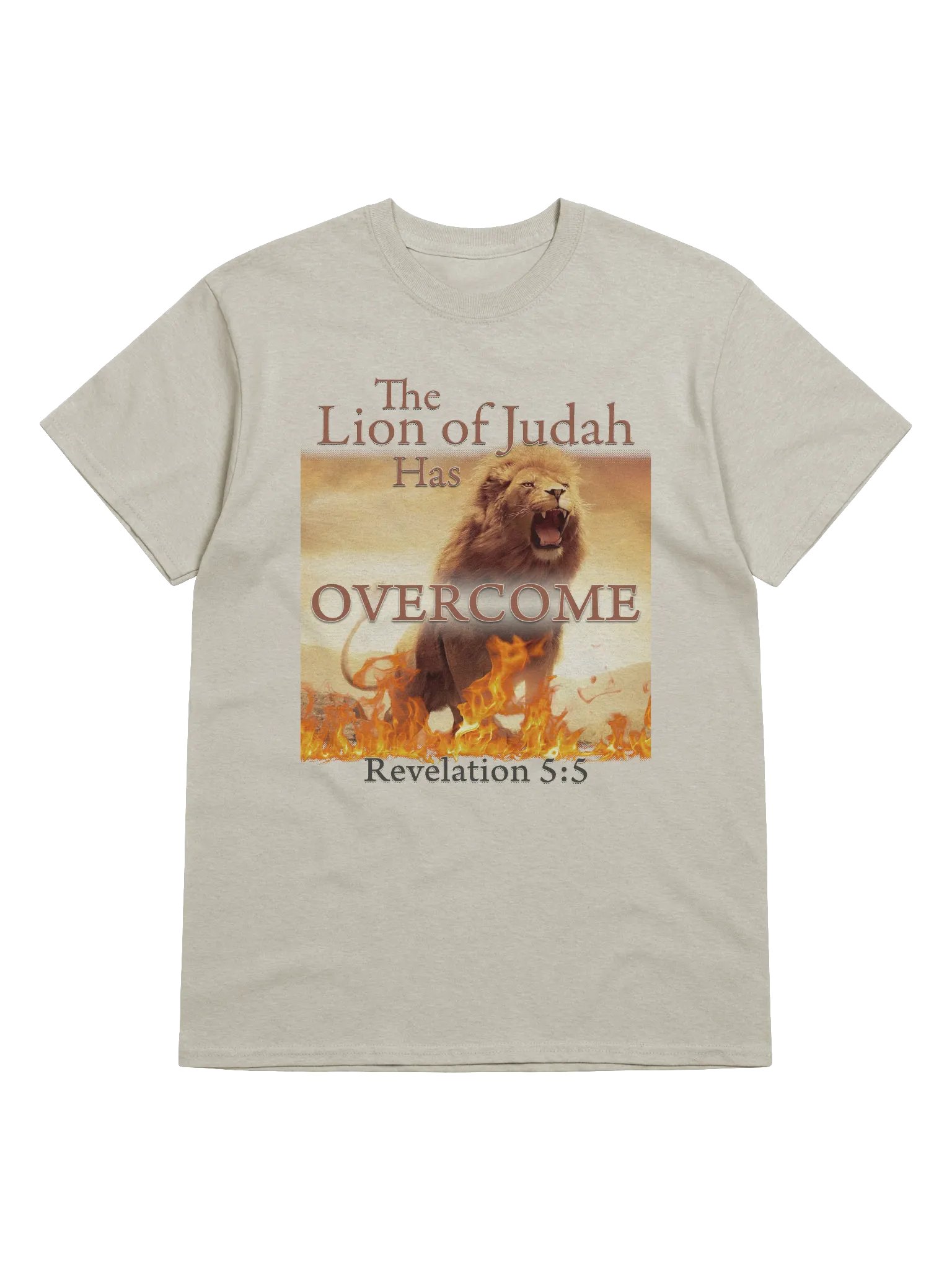 The Lion of Judah Has Overcome T-Shirt product image (1)
