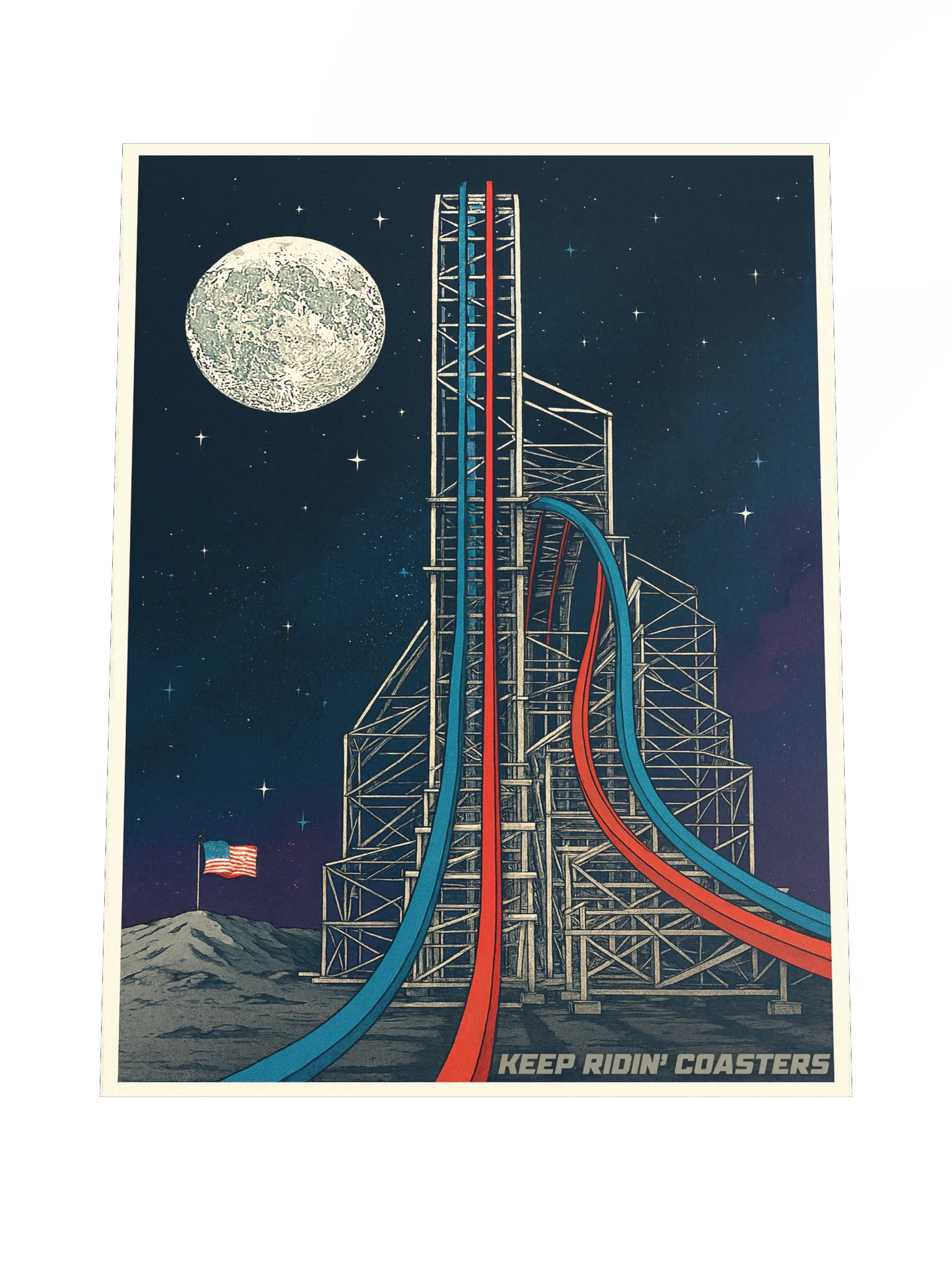 AF1 - Keep Ridin' Coasters | 18x24" Poster product image (4)