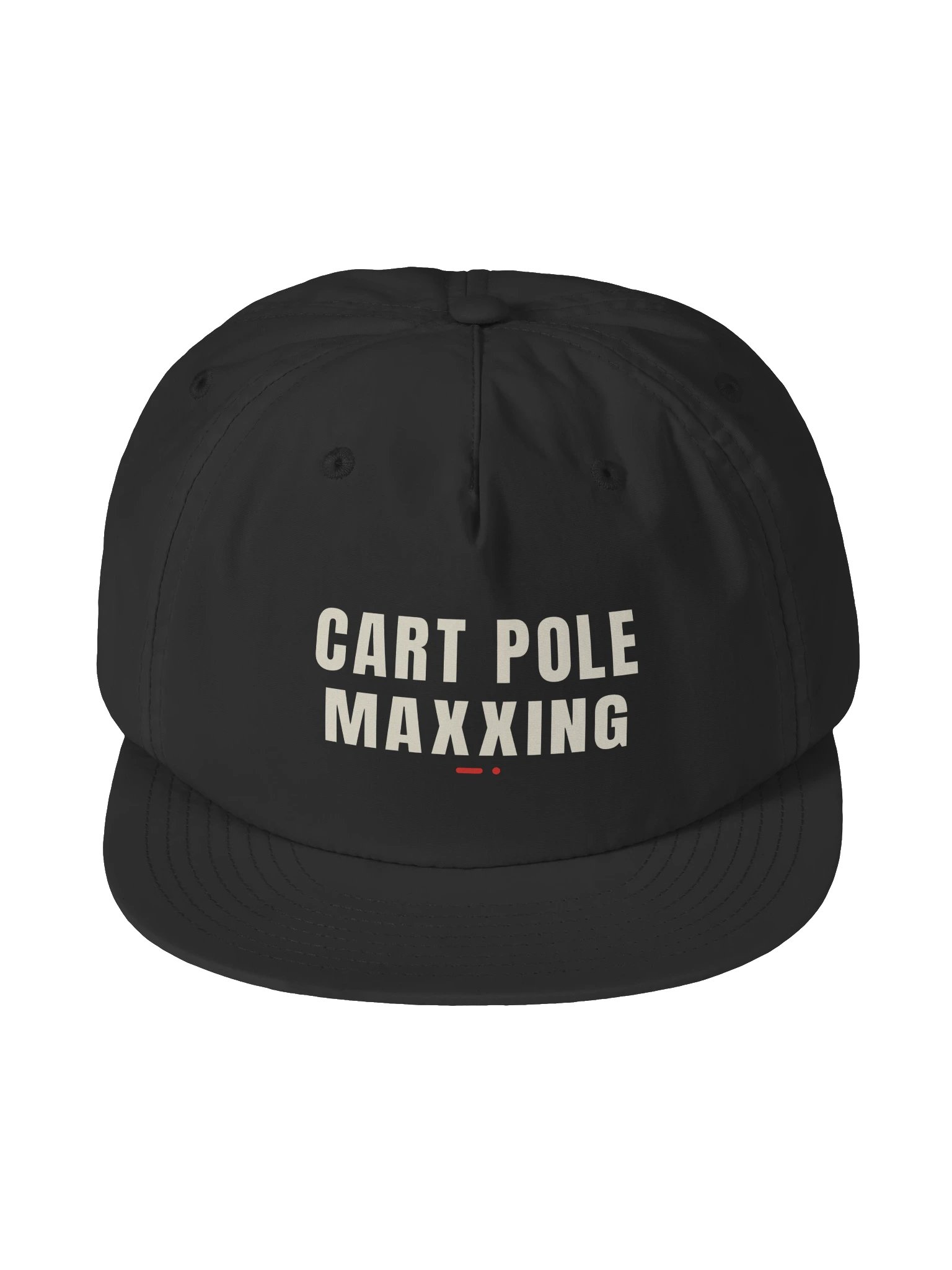 Cart Pole Maxxing — Black Surf Cap product image (1)