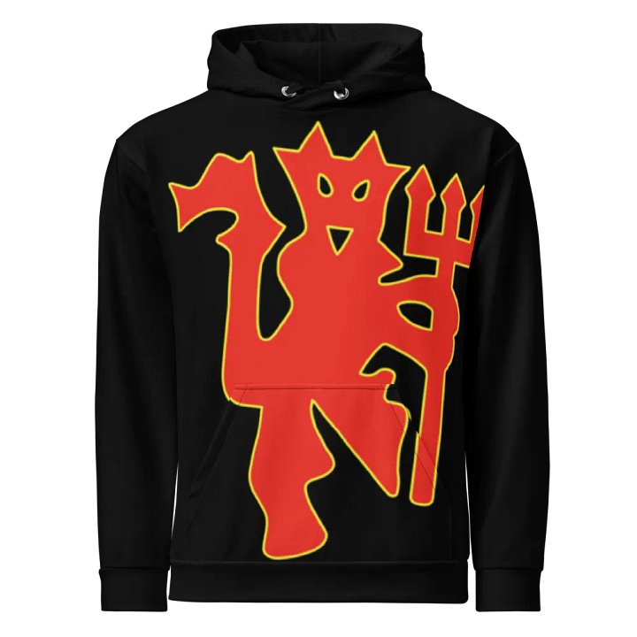 Manchester United - Settle For Excellence - BLACK - Unisex Hoodie product image (2)