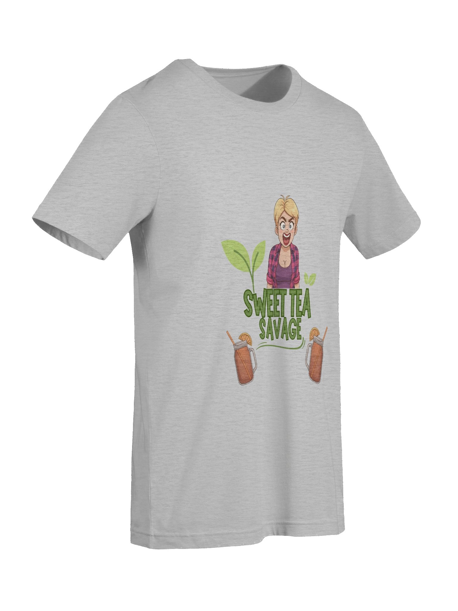 Sweet Tea Savage Tee for Women🍹💋 product image (9)
