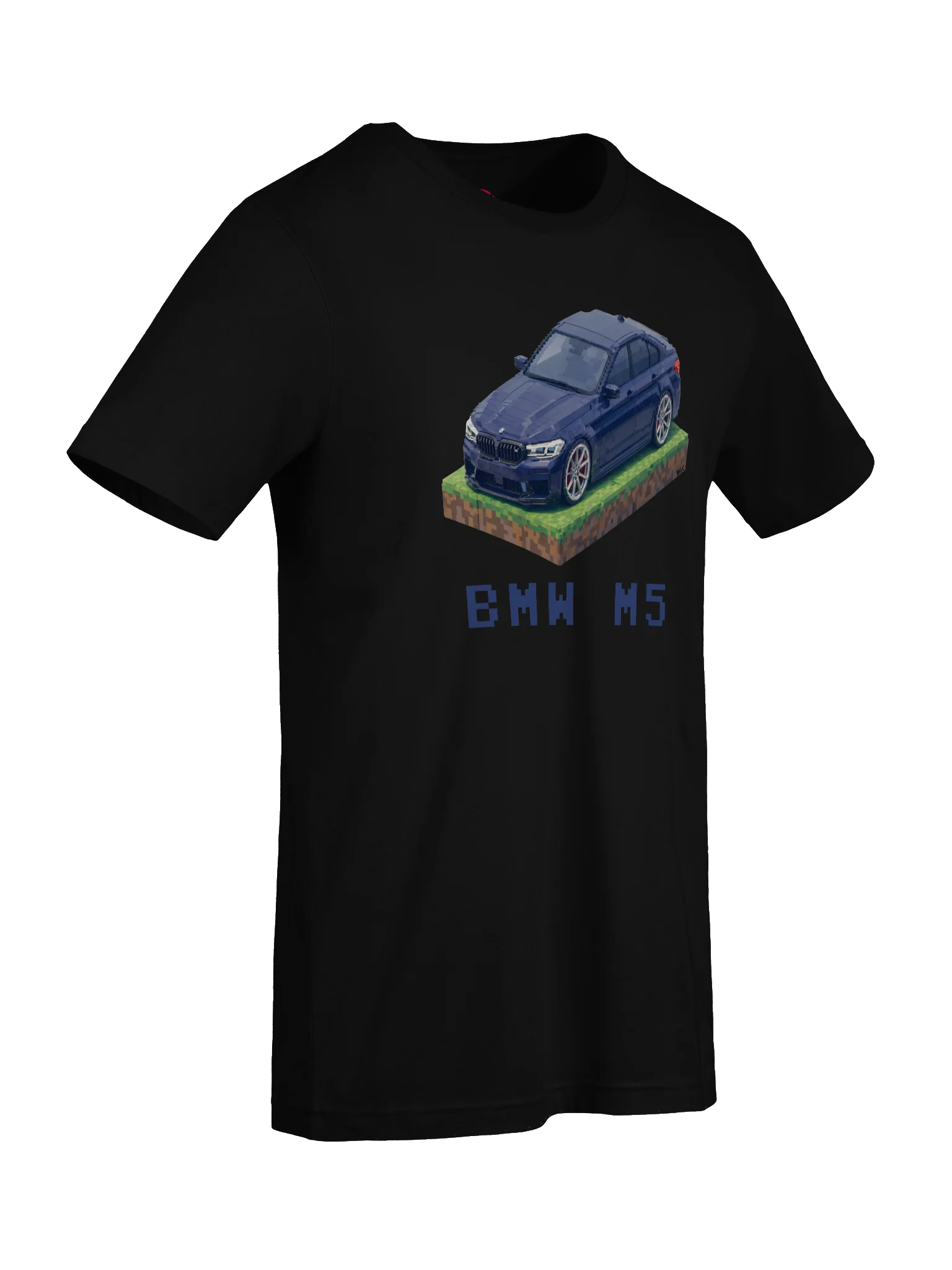 Blue BMW M5 F90 Shirt (Pixel, Retro, Minecraft) product image (77)