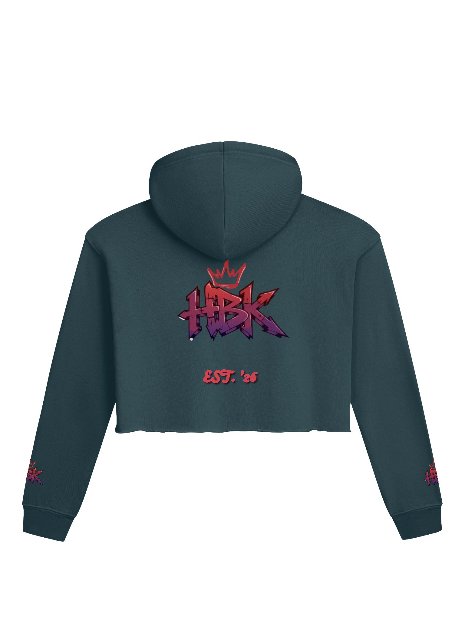 Midnight Mystery Crop Hoodie product image (8)