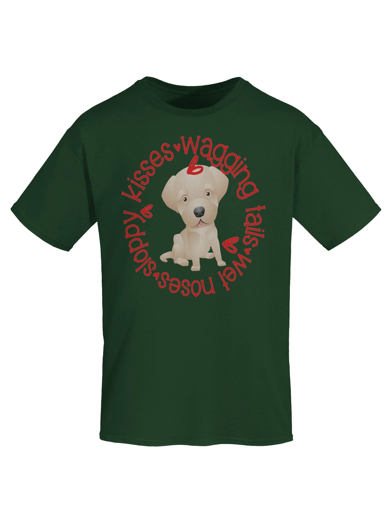 Sloppy Kisses Golden Lab T product image (31)