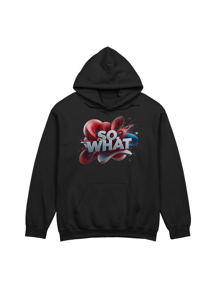 Vibrant Swirl SO WHAT Hoodie product image (1)
