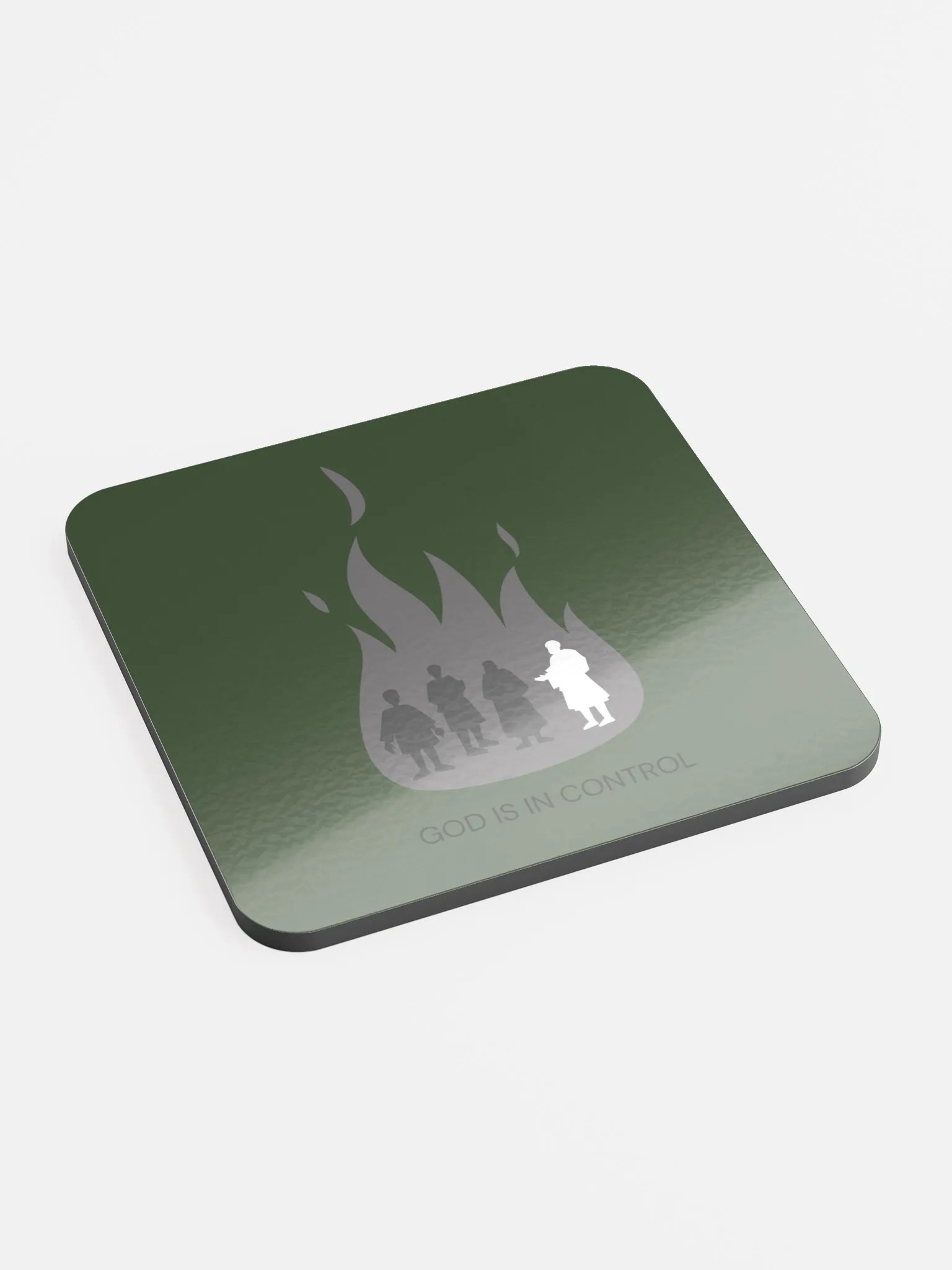 God is in control Coaster product image (2)