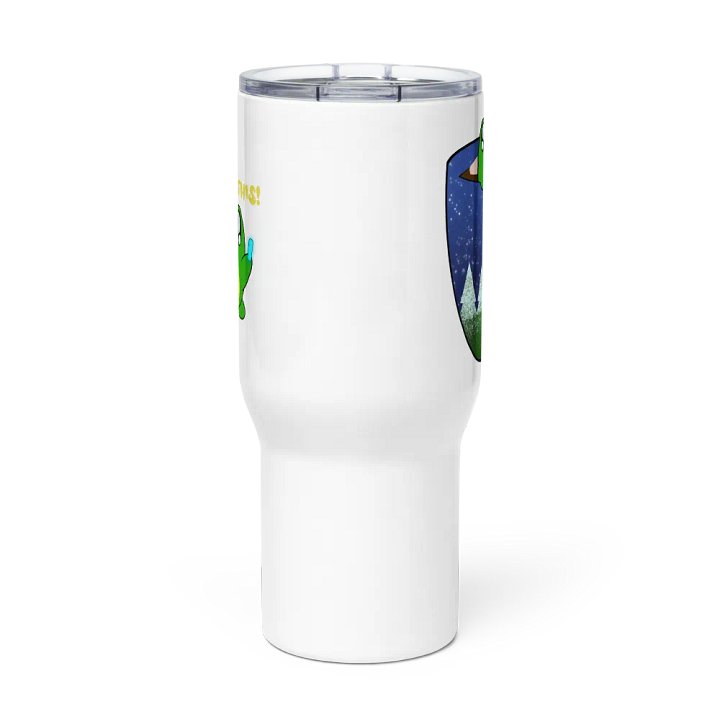 Motivational Frog Travel Mug! product image (2)