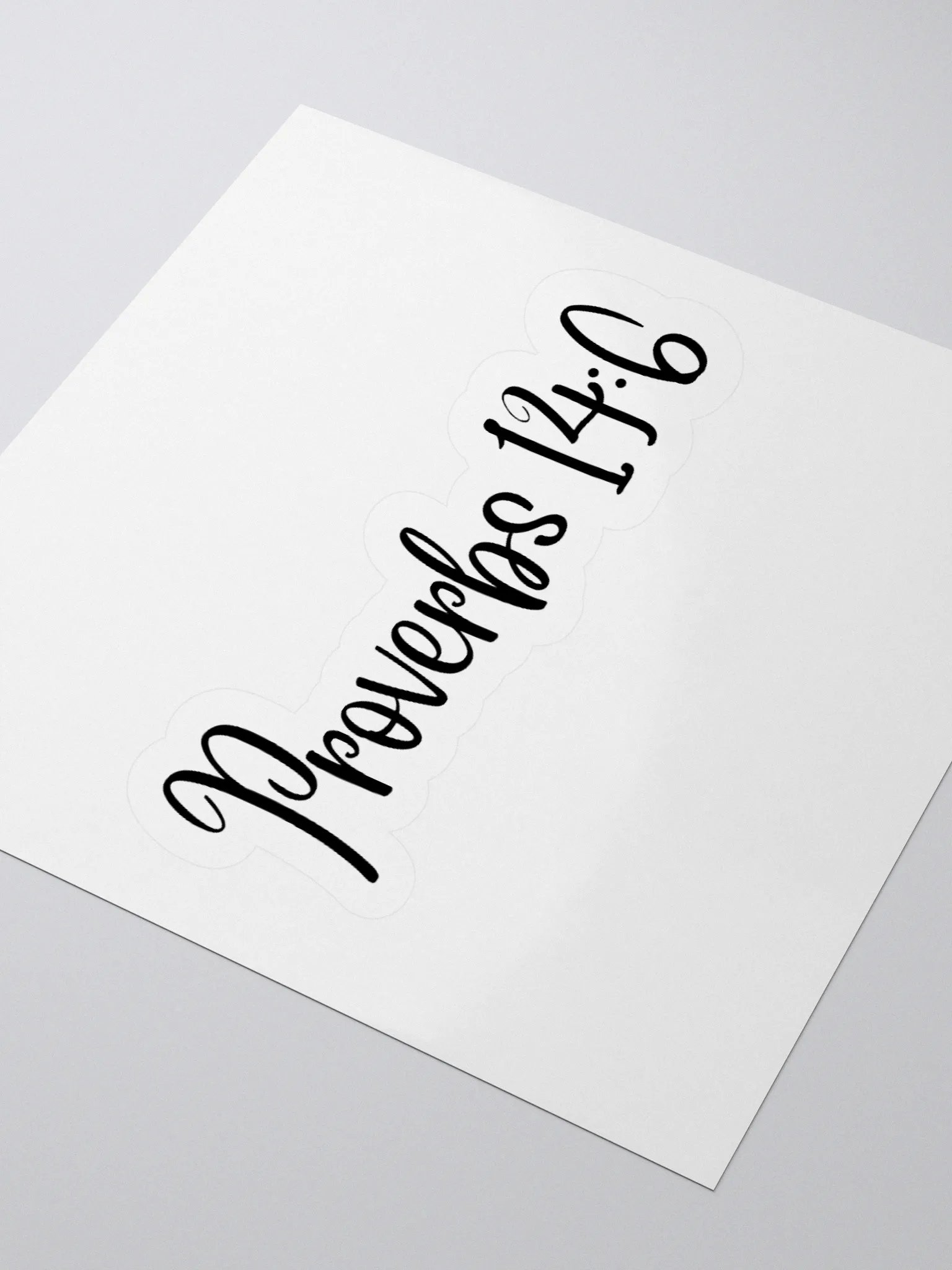 Proverbs 14:6 Sticker product image (3)