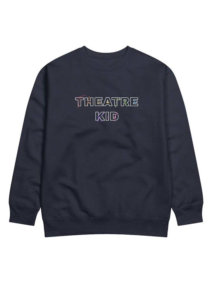 Theatre Kid, Block &Rainbow Script, Sweater product image (1)