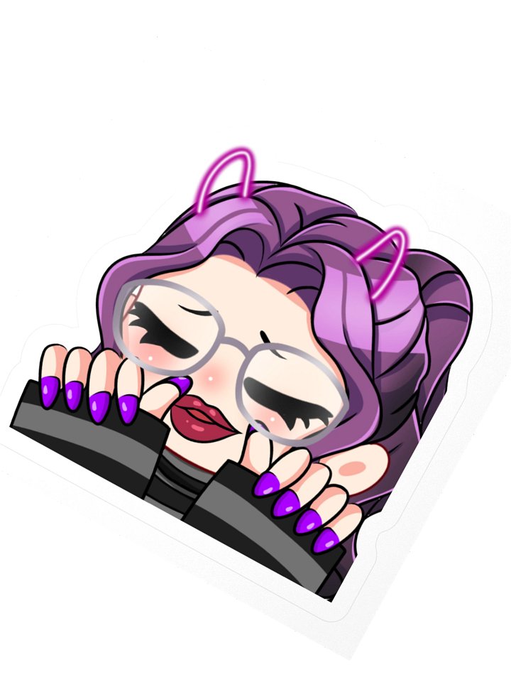 💜 Moni Slay Emote Sticker 💅😈 product image (3)