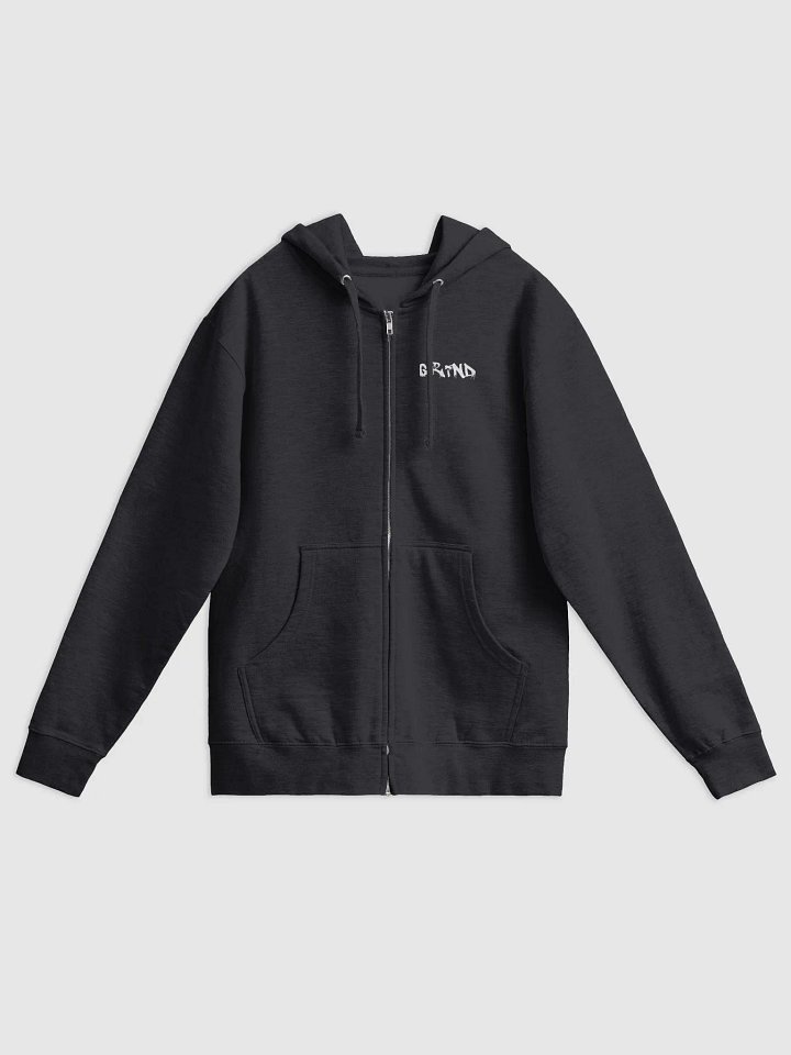 CITY GRIND Logo Fleece Zip-Up Hoodie product image (2)