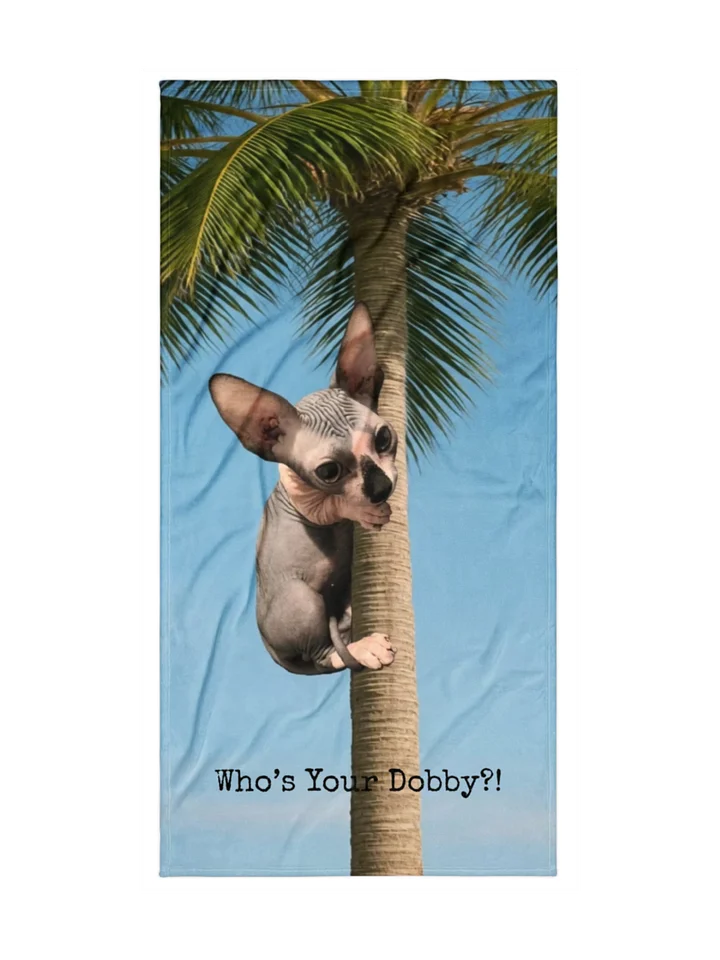 Who's Your Dobby?! Beach Towel product image (2)