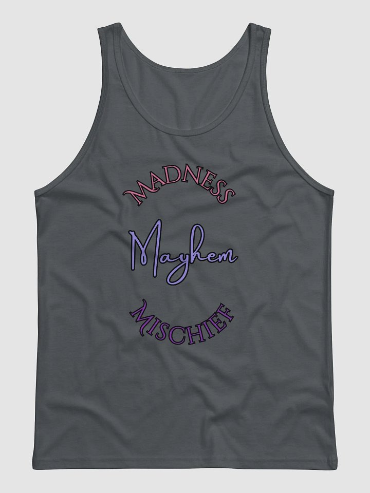 Madness/Mischief/Mayhem Jersey Tank product image (1)