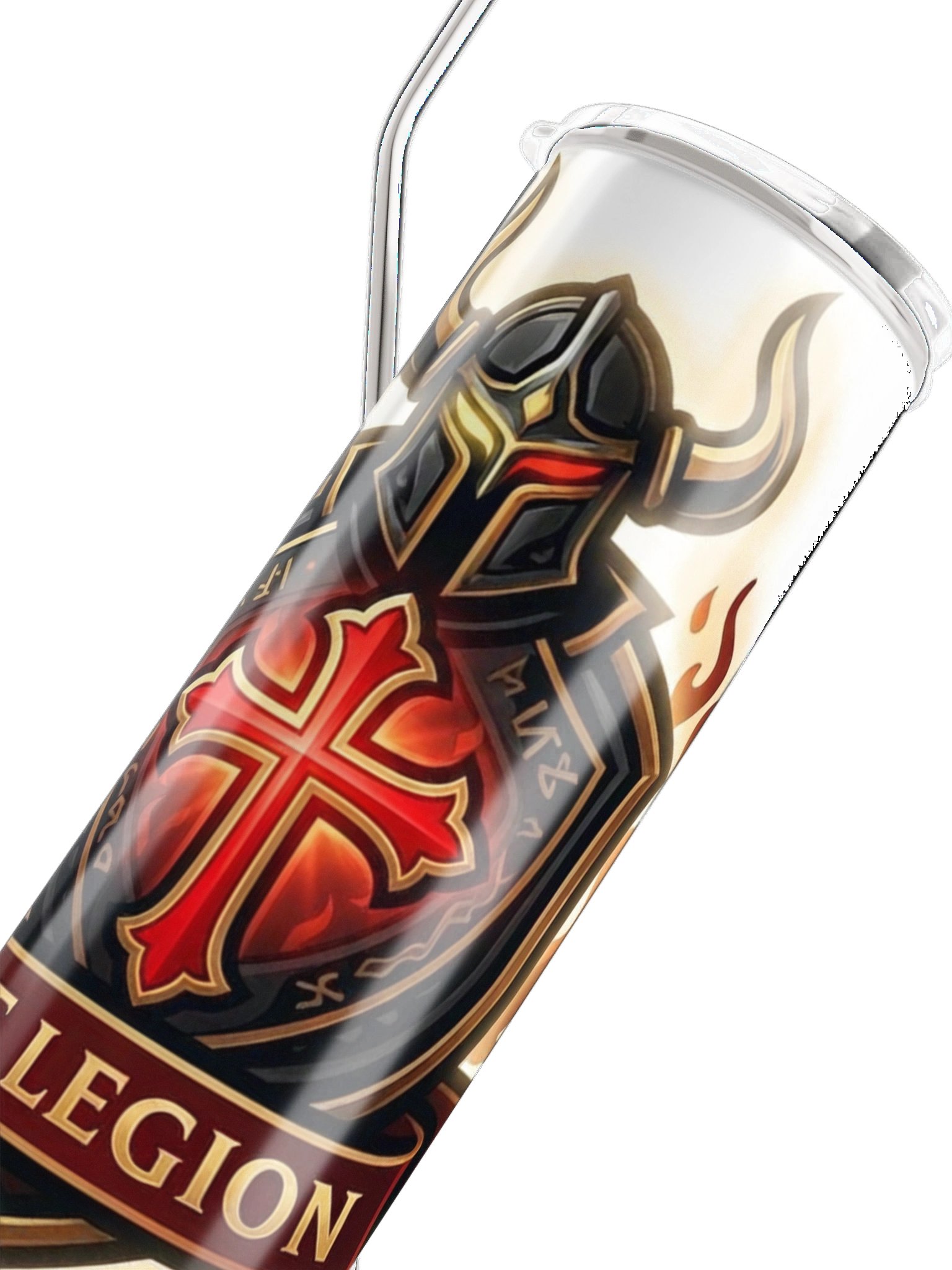The Legion Flame White Tumbler product image (4)