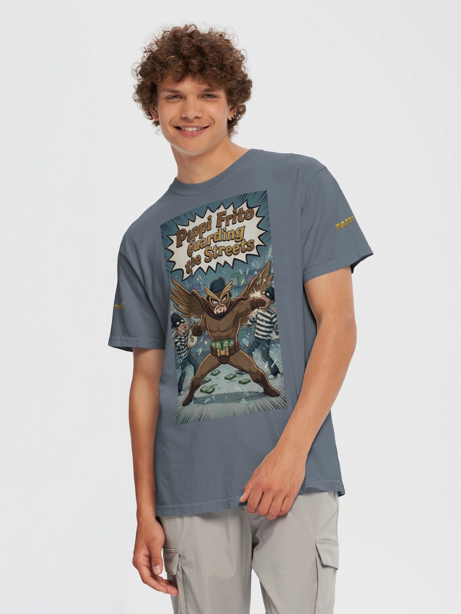 Pappi Frito Guards The Streets T-shirt product image (5)