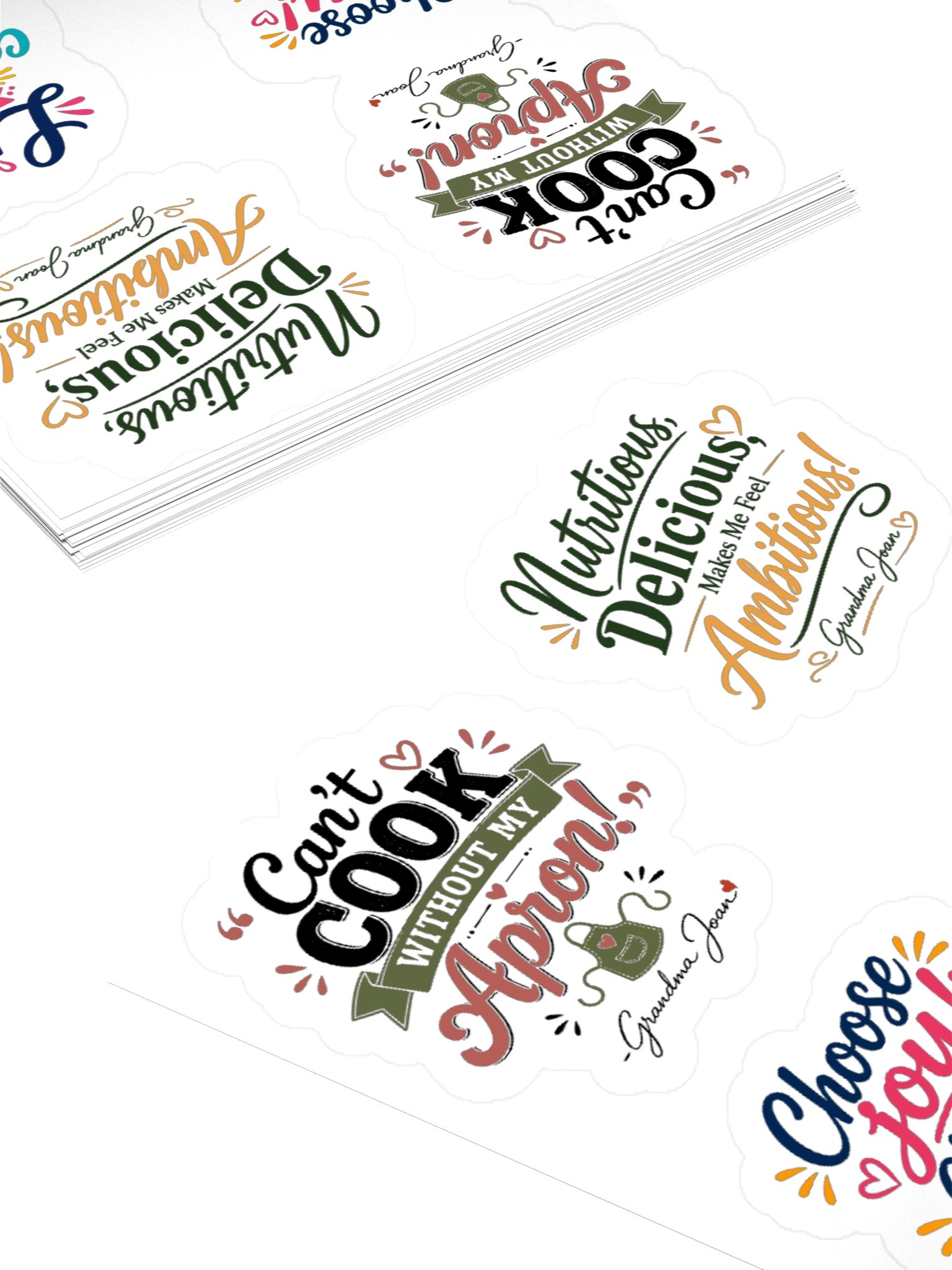 Grandma Joan's sayings - stickers product image (4)