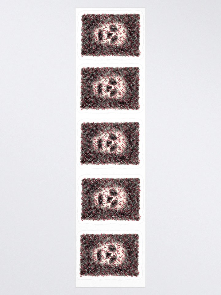 See thru 5-Pack Stickers product image (1)