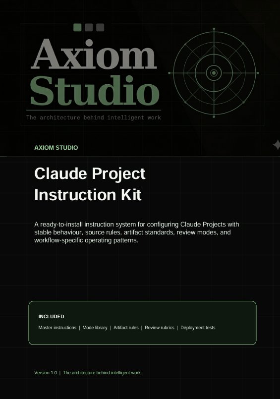 Axiom Claude Project Instruction Kit product image (3)