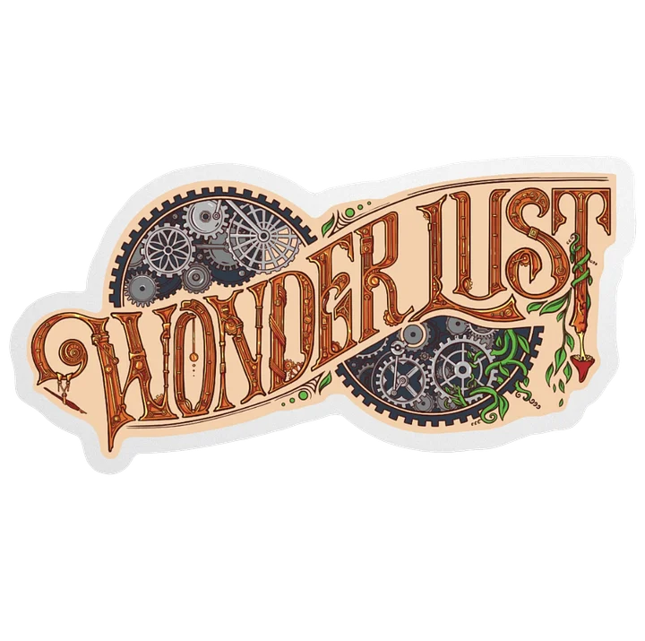 Wonderlust Sticker Logo product image (1)