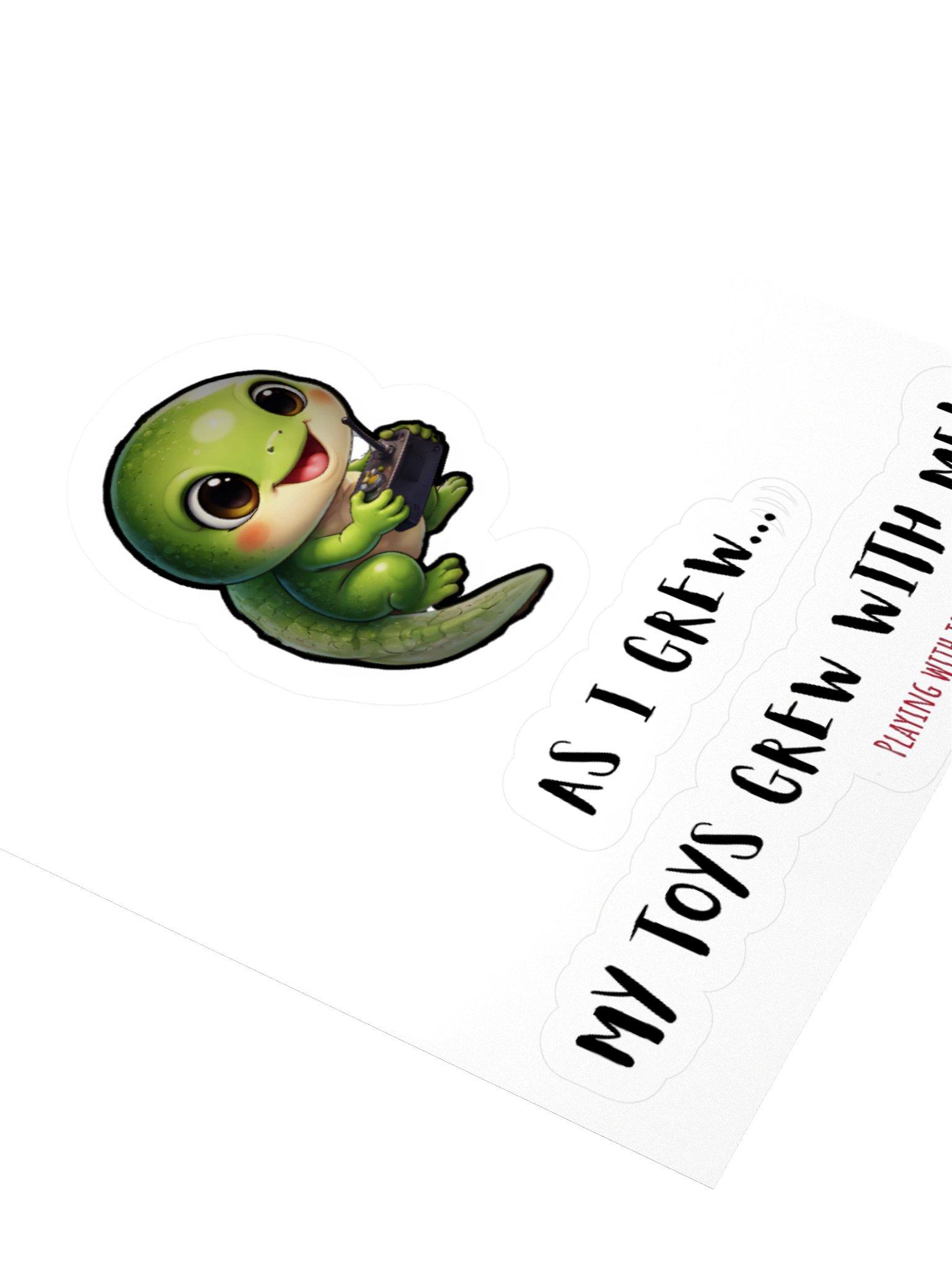As I Grew Sticker product image (3)