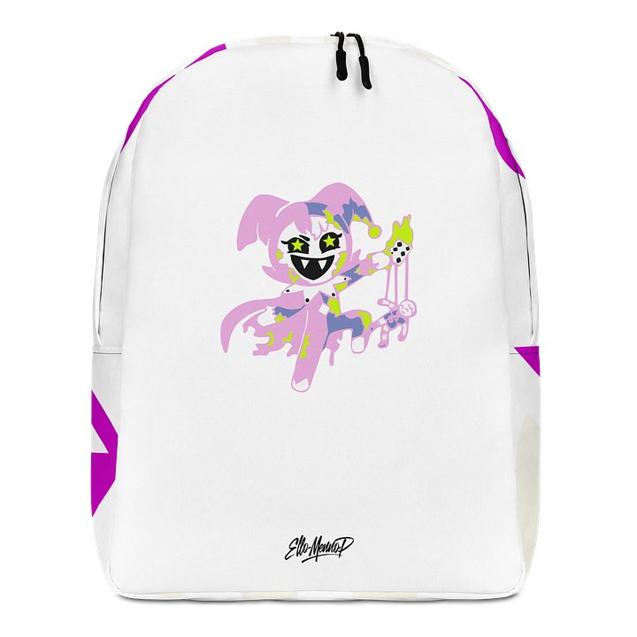 Ello-Menno-P Jester Backpak ( Wht/Pink) product image (1)