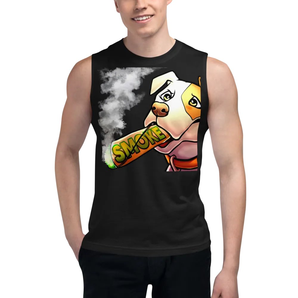 SMOKE Muscle Tank product image (2)