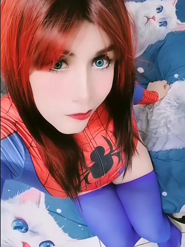 spider sofi 🐡

#transgirl #cosplay #transcosplayer