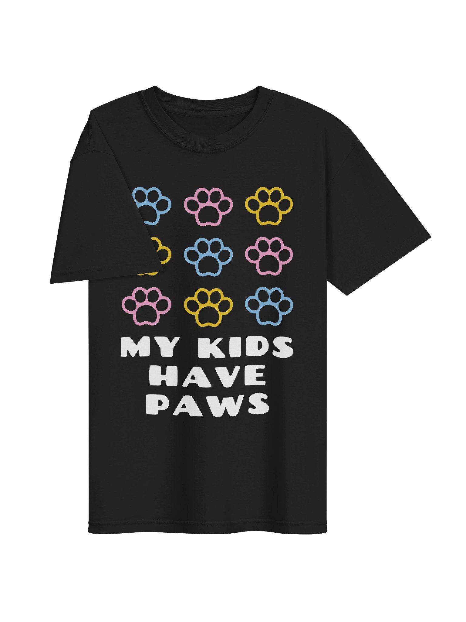 My Kids Have Paws Paw Print Tee product image (3)