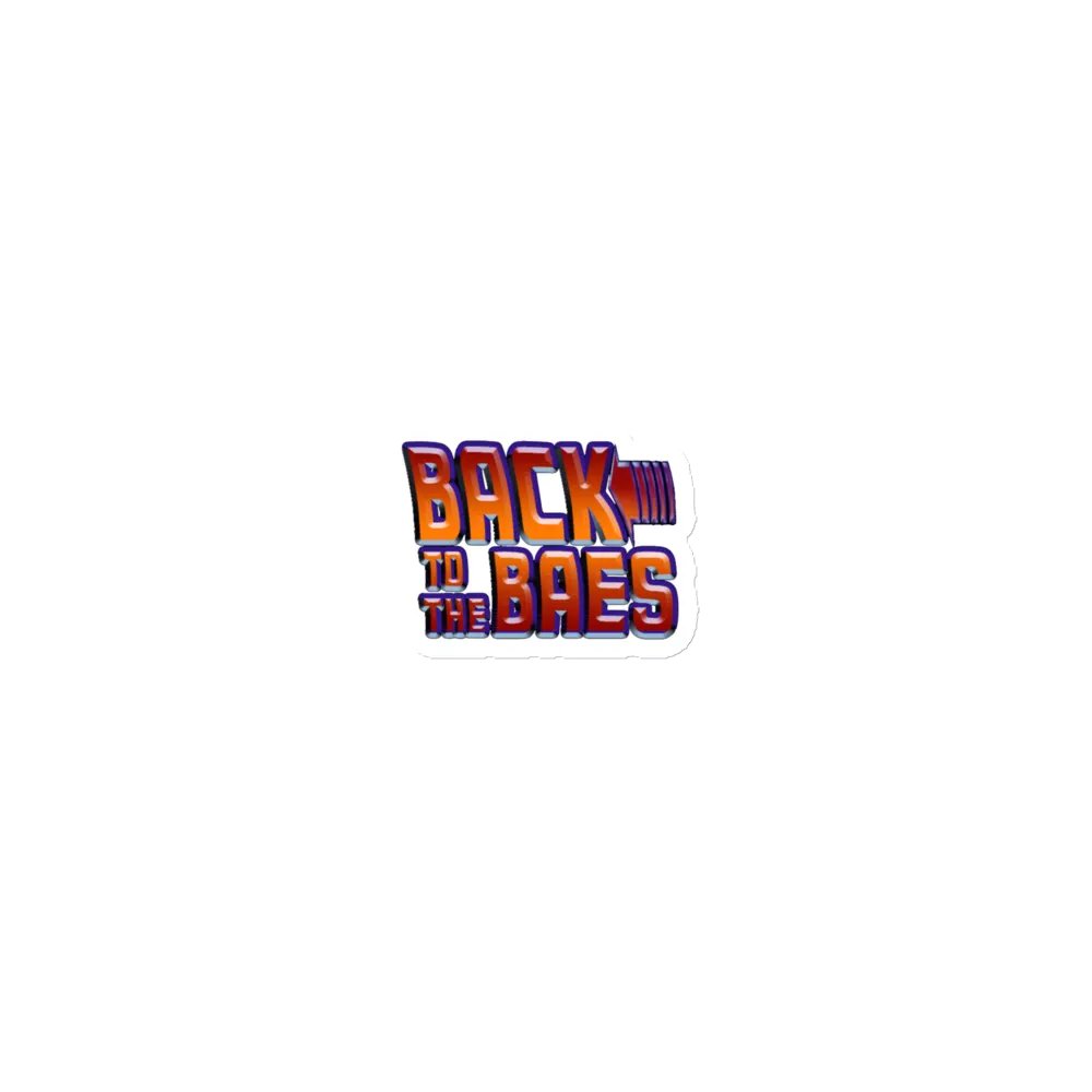 Back to the Baes Magnet product image (1)
