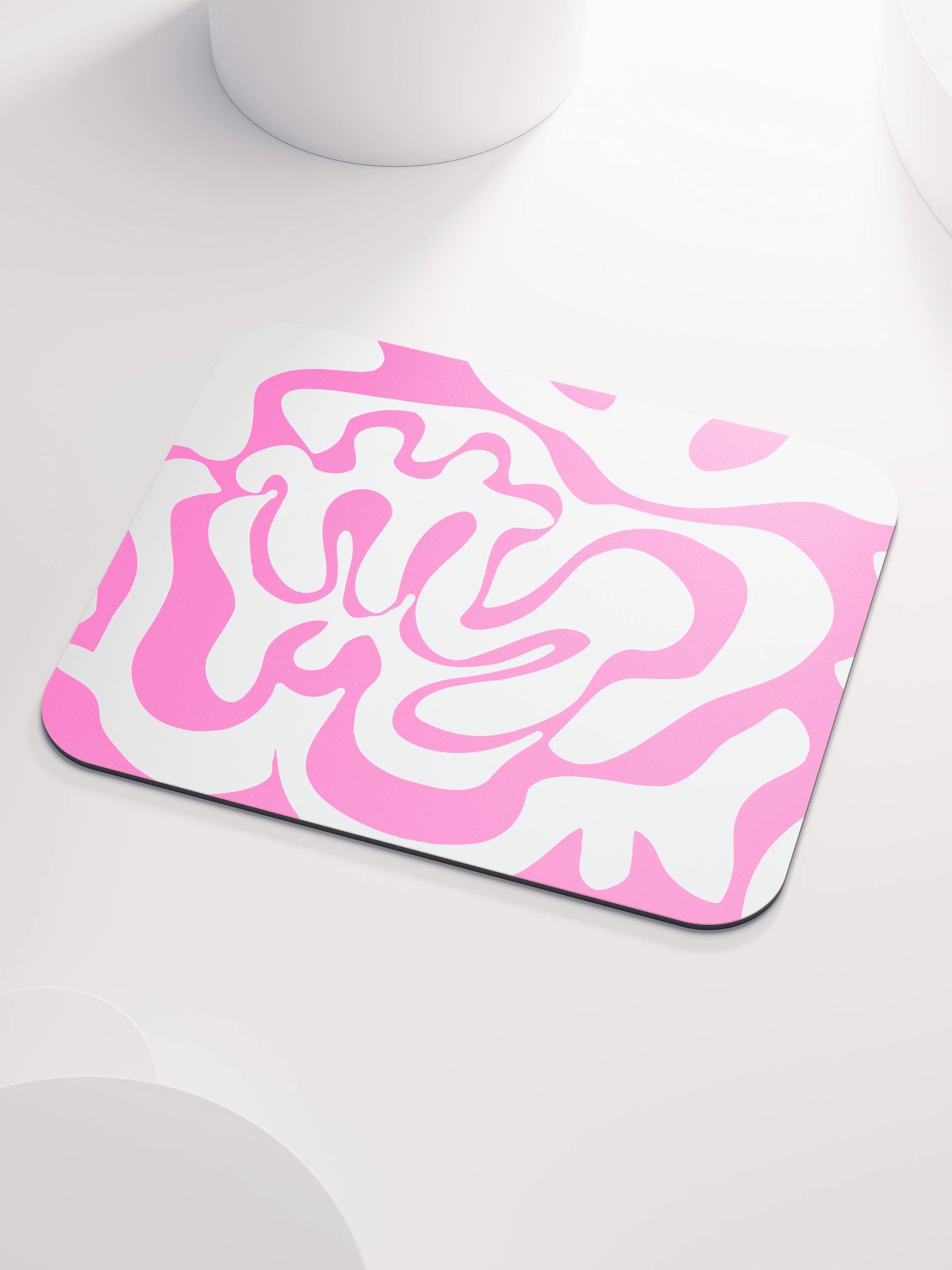 Swirling Pink Dreams Mouse Pad product image (3)