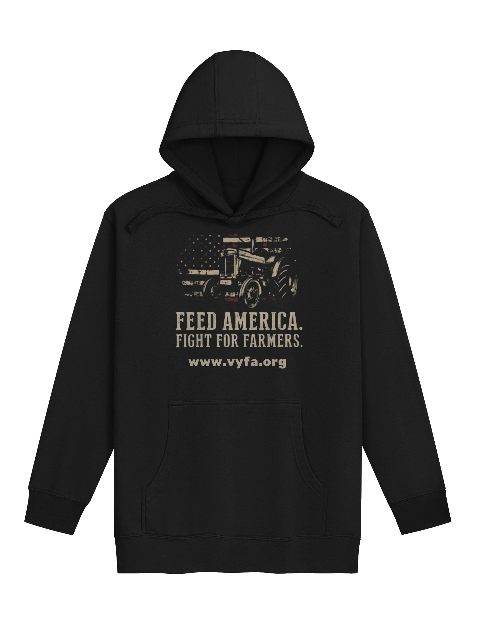 Patriotic Tractor Tribute Hoodie product image (1)