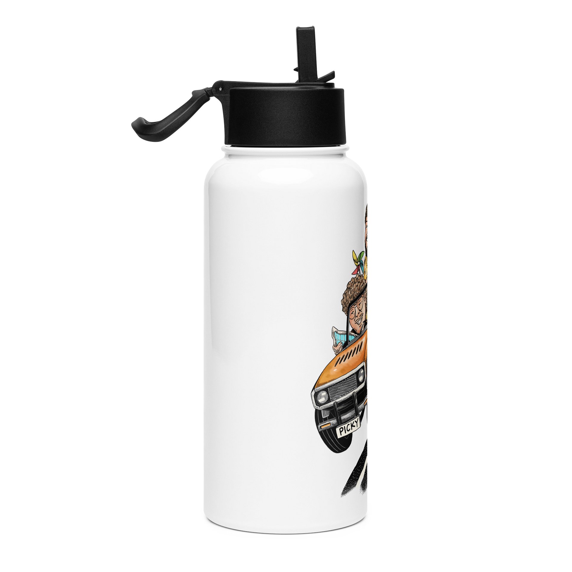 Summer Drive Stainless Steel Water Bottle product image (5)