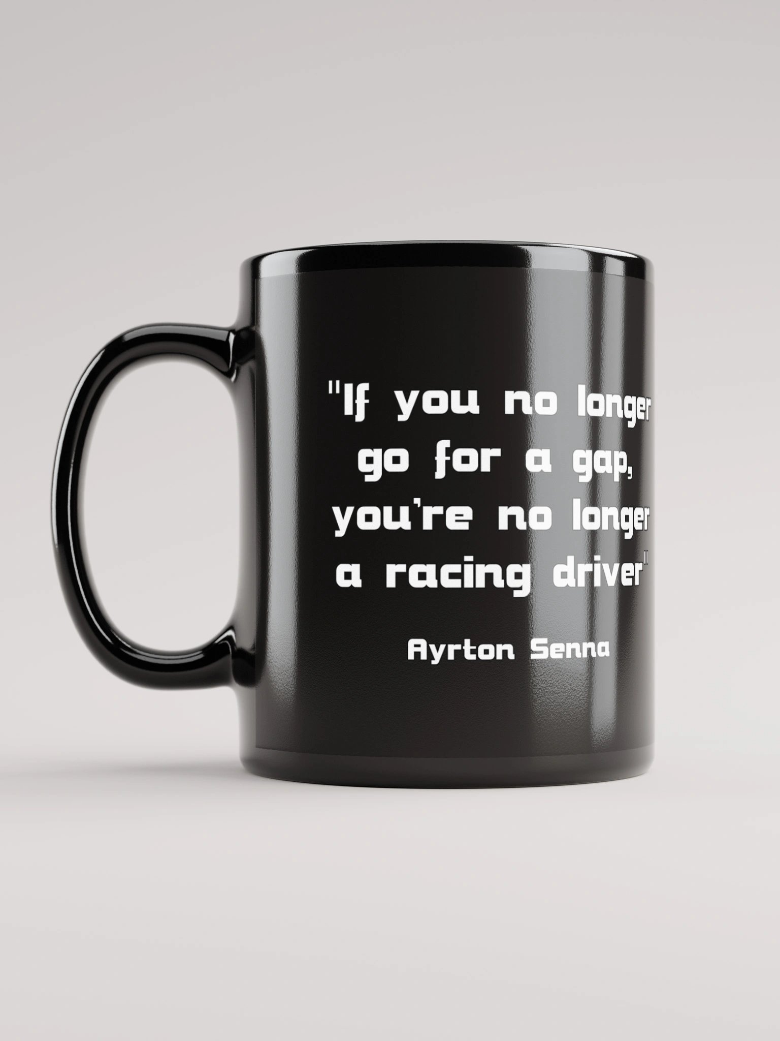 Cool Sheep Black Mug "If you no longer..." product image (1)