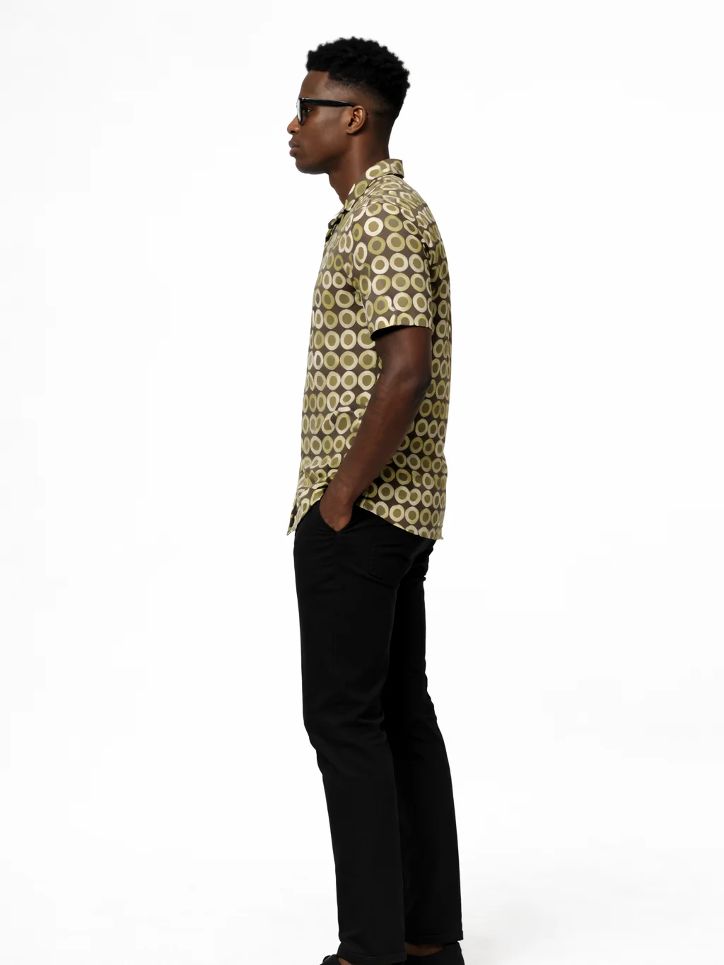 Breezy Tropics Recycled Hawaiian Shirt for Men – Lightweight Tropical Button-Up Summer Shirt product image (3)