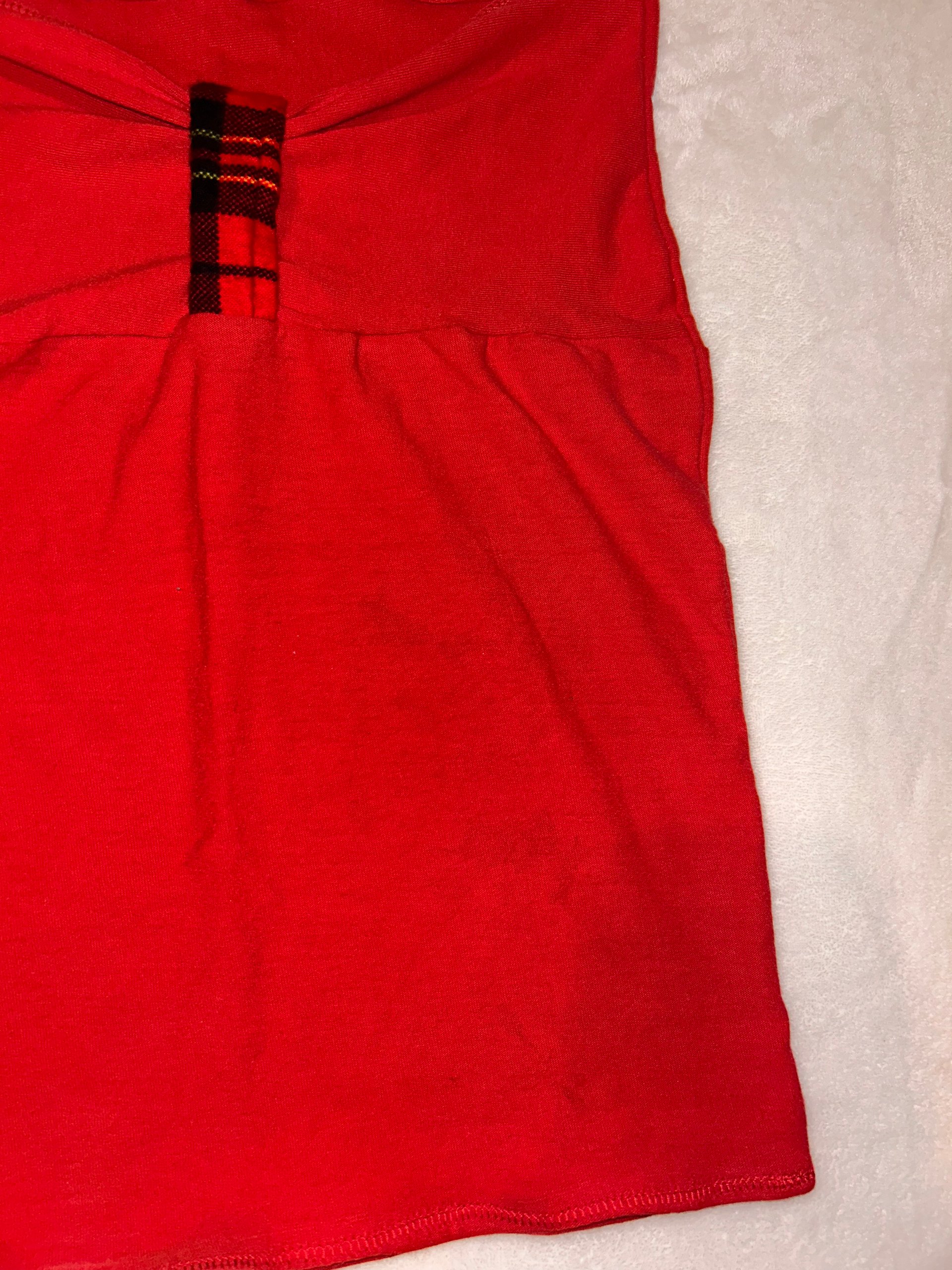 Red tube top product image (3)
