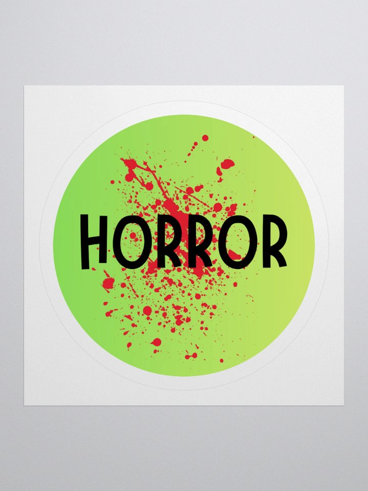 Horror Sticker product image (1)