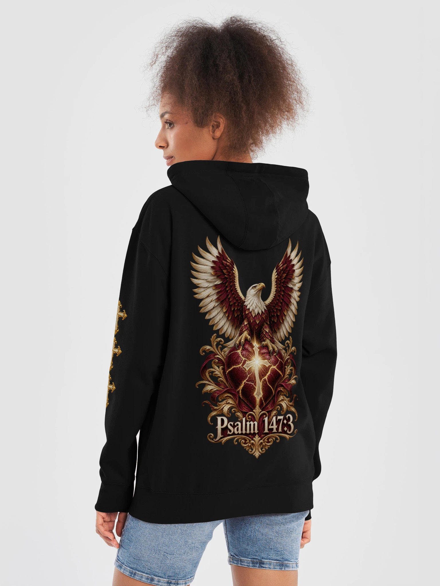 Healing Eagle Hoodie — Psalm 147:3 product image (6)