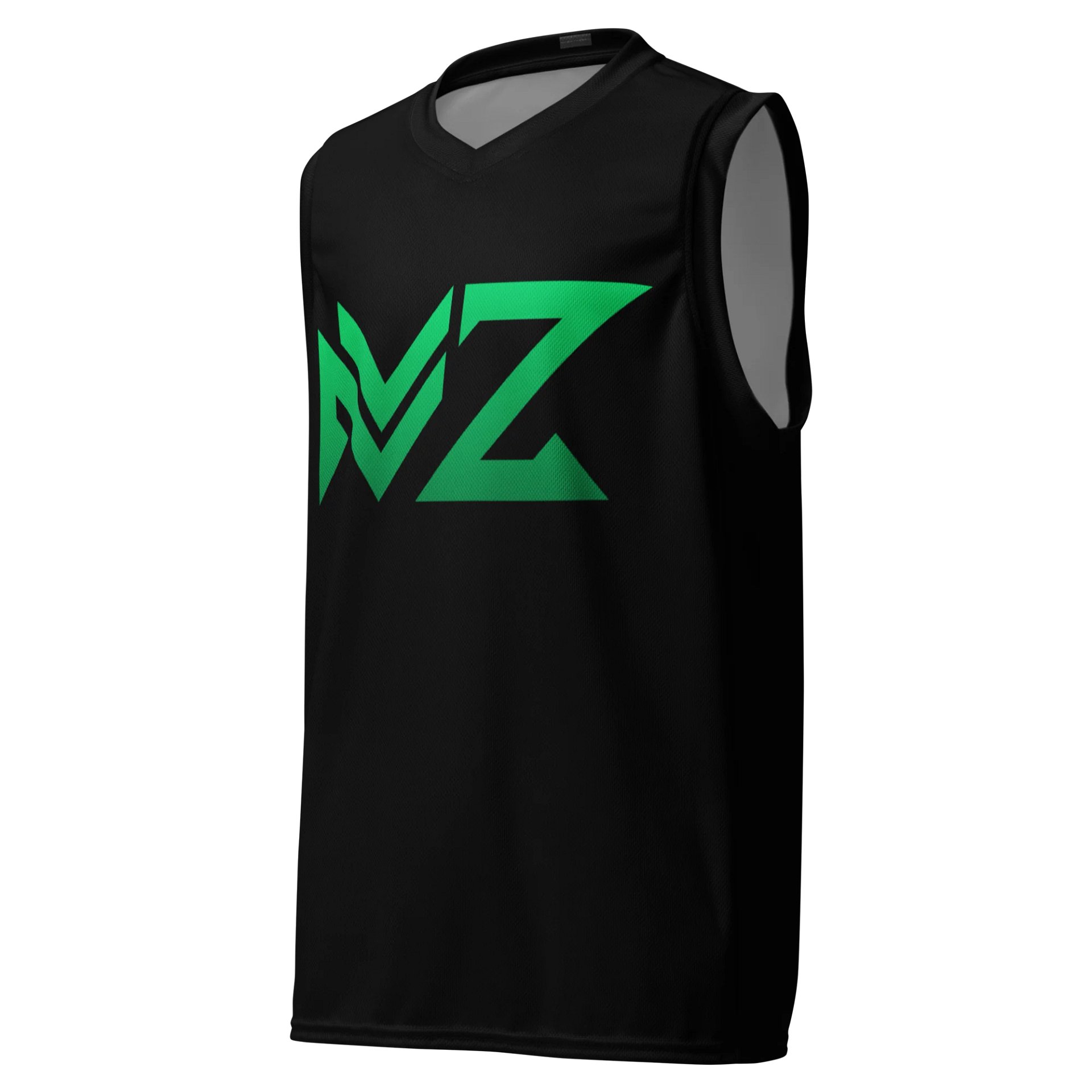 MazManZero Logo Basketball Jersey (Black) product image (1)