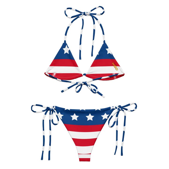Stars & Stripes All-Over Bikini Set product image (2)